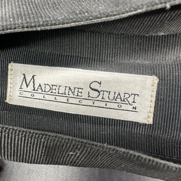 Vintage Womens Flats Shoes Madeline Stuart 1990s Size 6 Black Colorful Bow - Picture 7 of 11